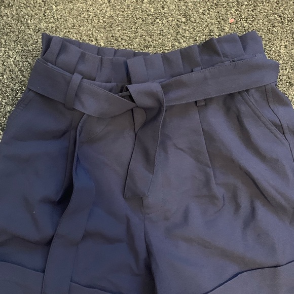 High Waisted Pleated Shorts - Picture 3 of 3